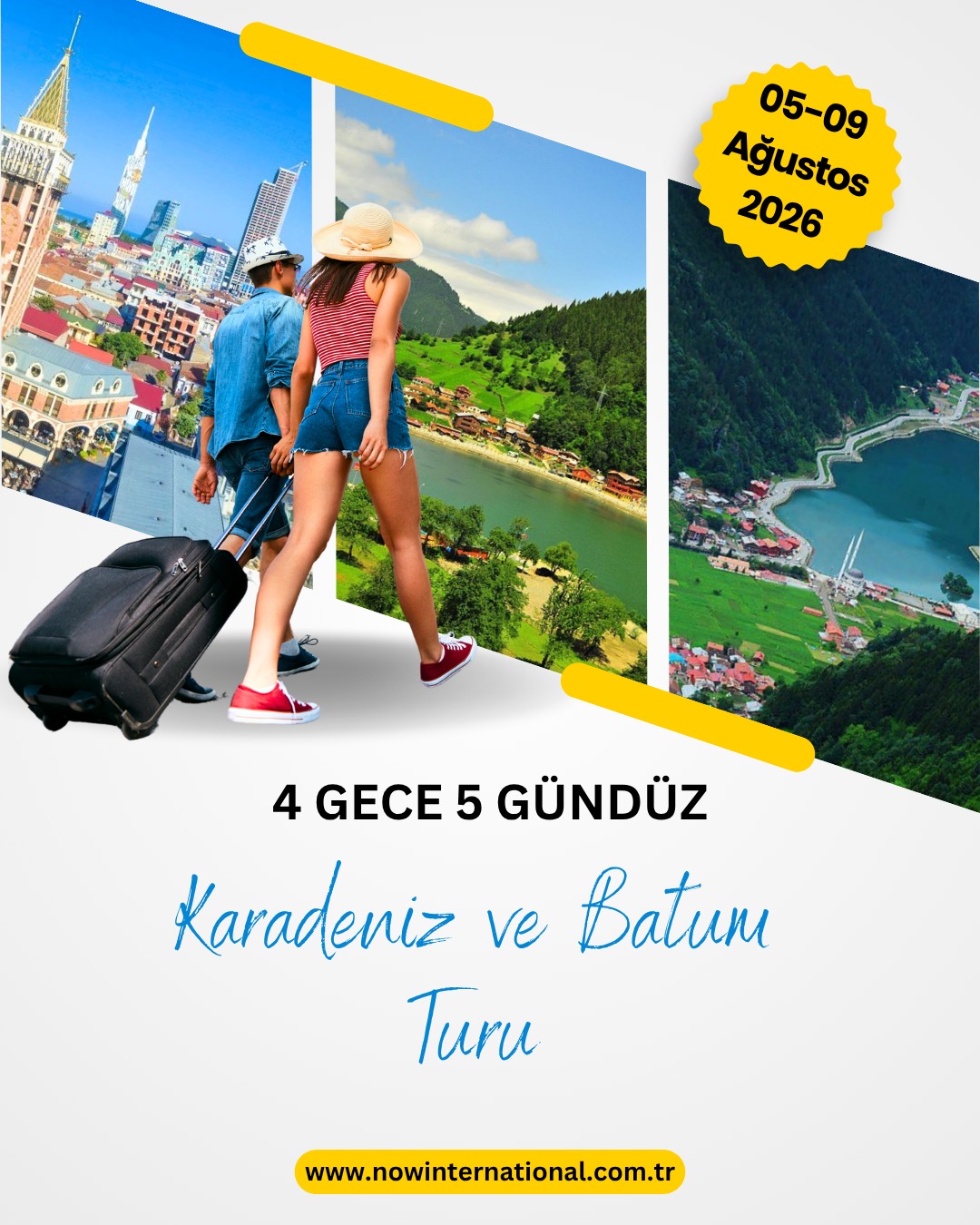 05- Ağustos ile 9 Ağustos Karadeniz ve Batum Turu